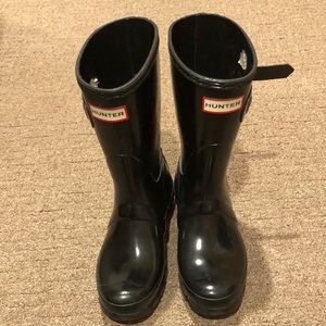 Women's Original Short Rain Boots: Black Size 7